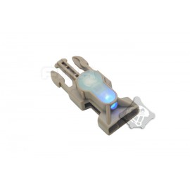 FMA Side Release Buckle Strobe Light ( DE BLUE )